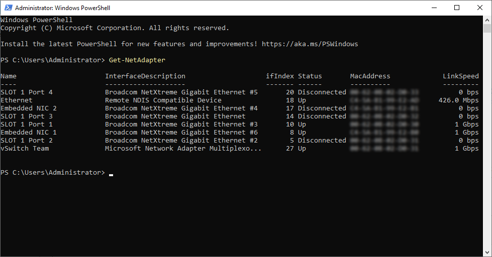 Attaching Virtual Switch To LBFO Team Is Deprecated GaulTech